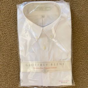 Men’s Geoffrey Beene Wrinkle Free Pinpoint Collar shirt